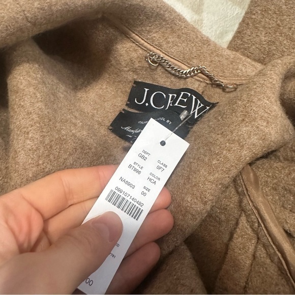 J crew New Daphne topcoat in Italian boiled wool - Picture 5 of 5